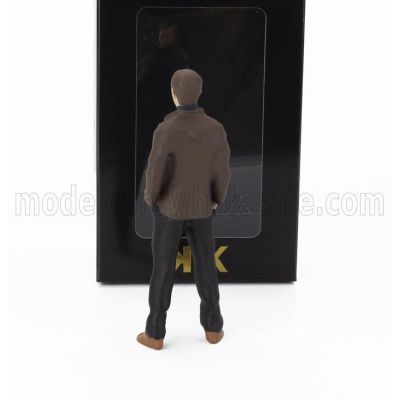 KK SCALE FIGURES STEVE MAN - CAR NOT INCLUDED - BLUE BLACK BROWN 1/18