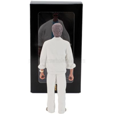 KK SCALE FIGURES SUNNY STANDING FOR FERRARI TESTAROSSA MKI MONODADO MONOSPECCHIO USA VERSION 1984 - WHITE LIGHT BLUE 1/12