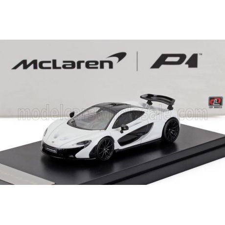 LCD MODEL McLAREN P1 2013 - WHITE BLACK 1/64