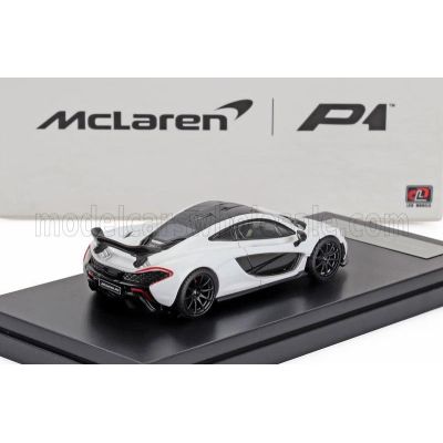 LCD MODEL McLAREN P1 2013 - WHITE BLACK 1/64