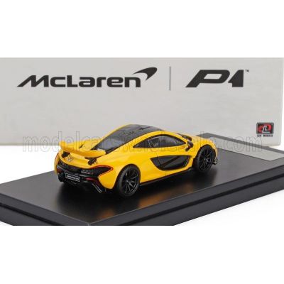 LCD MODEL McLAREN P1 2013 - YELLOW BLACK 1/64