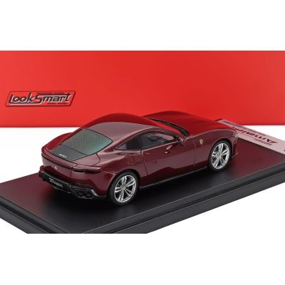 LOOKSMART FERRARI AMALFI 2025 - RUBINO MICALIZZATO - DARK RED 1/43