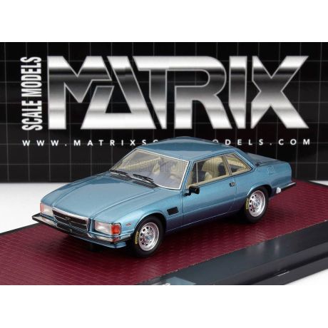 MATRIX SCALE MODELS DE TOMASO LONGCHAMP 1972 - BLUE MET 1/43