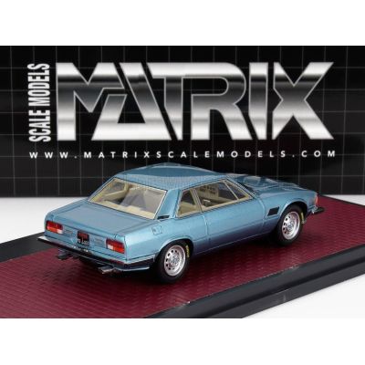 MATRIX SCALE MODELS DE TOMASO LONGCHAMP 1972 - BLUE MET 1/43
