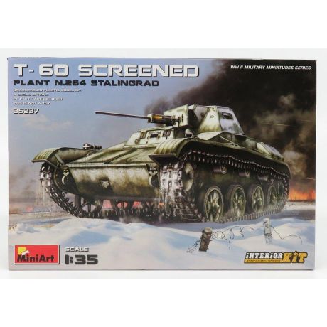 MINIART TANK T60 STALINGRAD SCREENED 1/35