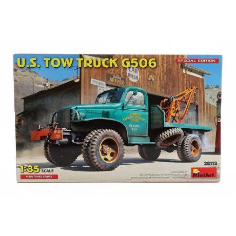 MINIART CHEVROLET G506 TRUCK NEVADA 1945 CARRO ATTREZZI - WRECKER ROAD SERVICE 1/35