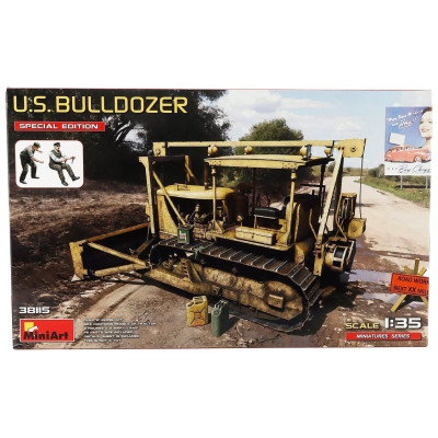 MINIART TANK BULLDOZER U.S. MILITARY CINGOLATO 1945 1/35