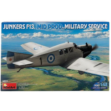 MINIART JUNKERS F13 MILITARY AIRPLANE 1942 1/48