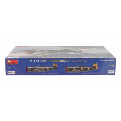 MINIART DRAGON WINGS P-47D-22RE THUNDERBOLT AIRPLANE MILITARY 1942 1/48
