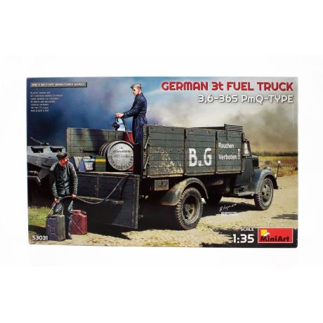 MINIART OPEL BLITZ GERMAN 3T FUEL TRUCK 2-ASSI 1952 1/35