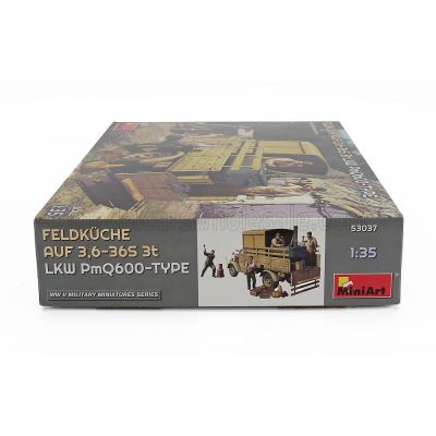 MINIART TRUCK PMQ600 TYPE FELDKUCHE AUF 3.6-36S 3t 1945 1/35
