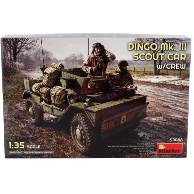 MINIART TANK GINGO MK.III SCOUT CAR MILITARY 1/35