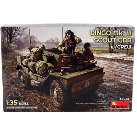 MINIART TANK GINGO MK.III SCOUT CAR MILITARY 1/35