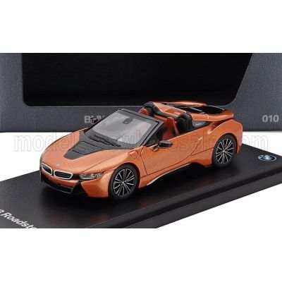 MINICHAMPS BMW i8 HYBRID ROADSTER (i15) 2018 - COPPER MET 1/64