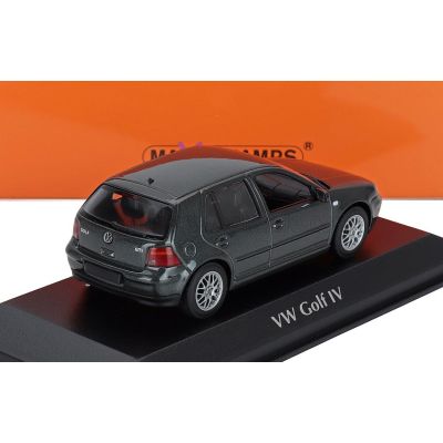 MINICHAMPS VOLKSWAGEN GOLF IV 1999 - GREY MET 1/43