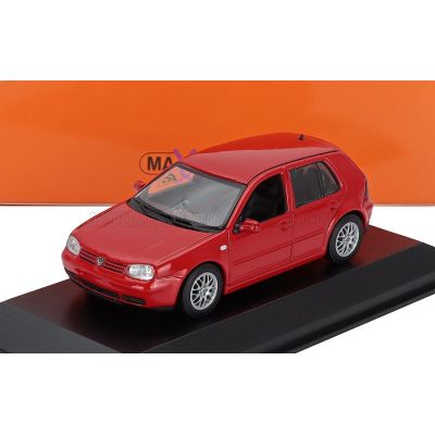 MINICHAMPS VOLKSWAGEN GOLF IV 1999 - RED 1/43