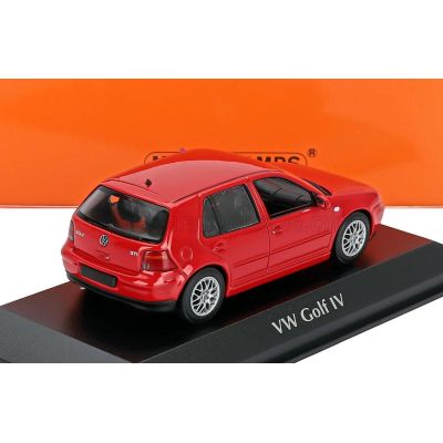 MINICHAMPS VOLKSWAGEN GOLF IV 1999 - RED 1/43