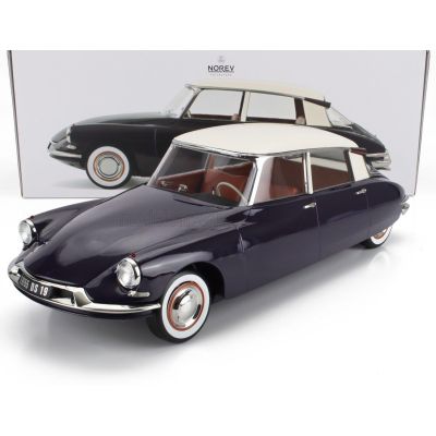 NOREV CITROEN DS19 1955 - PURPLE CHAMPAGNE 1/12