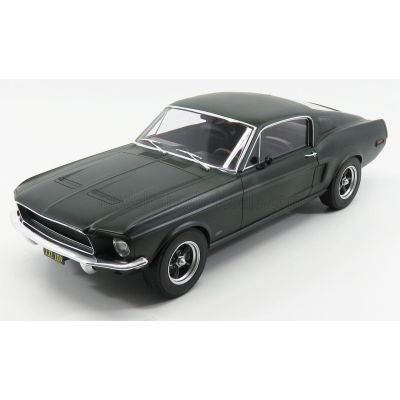 NOREV FORD USA MUSTANG FASTBACK COUPE 1968 - SATIN GREEN MET 1/12
