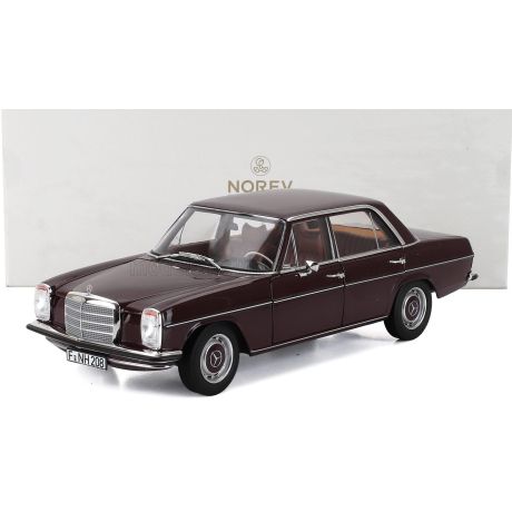NOREV MERCEDES BENZ 200 SEDAN (W115) 1968 - DARK RED 1/18