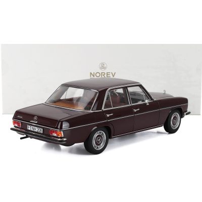 NOREV MERCEDES BENZ 200 SEDAN (W115) 1968 - DARK RED 1/18