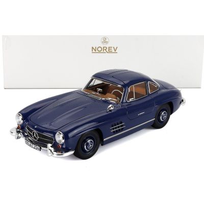 NOREV MERCEDES BENZ SL-CLASS 300SL COUPE GULLWING (W198) 1954 - BLUE 1/18