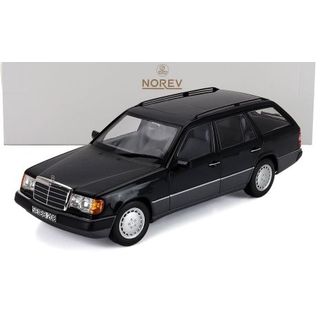 NOREV MERCEDES BENZ E-CLASS 300TD (S124) T-MODELL SW STATION WAGON 1990 - BLACK 1/18