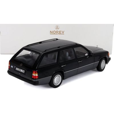 NOREV MERCEDES BENZ E-CLASS 300TD (S124) T-MODELL SW STATION WAGON 1990 - BLACK 1/18