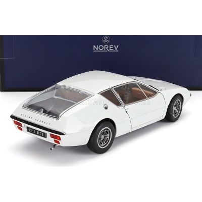 NOREV RENAULT ALPINE A310 1600 VE COUPE 1972 - WHITE 1/18