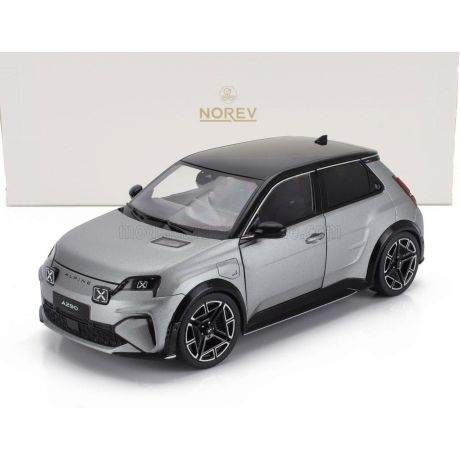 NOREV ALPINE ALPINE A290 GT 2025 - TORNADE GREY BLACK MET 1/18