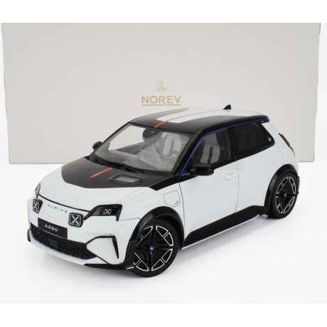 NOREV ALPINE ALPINE A290 GTS 2025 - WHITE BLACK 1/18
