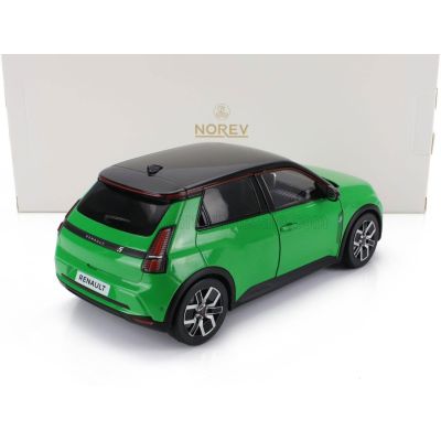 NOREV RENAULT R5 E-TECH 2024 - POP GREEN BLACK 1/18