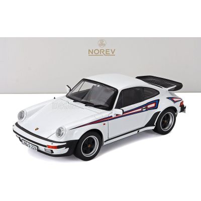 NOREV PORSCHE 911 930 TURBO 3.3 COUPE 1980 - WHITE 1/18