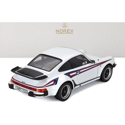 NOREV PORSCHE 911 930 TURBO 3.3 COUPE 1980 - WHITE 1/18