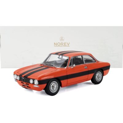 NOREV ALFA ROMEO 2000 GTV 1973 - ORANGE BLACK 1/18