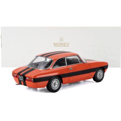 NOREV ALFA ROMEO 2000 GTV 1973 - ORANGE BLACK 1/18