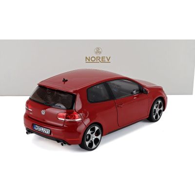 NOREV VOLKSWAGEN GOLF VI GTi 2009 - RED 1/18
