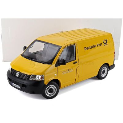 NOREV VOLKSWAGEN T5 VAN TRANSPORTER POST 2003 - YELLOW 1/18