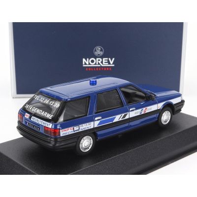 NOREV RENAULT R21 NEVADA SW STATION WAGON GENDARMERIE 1989 - BLUE 1/43