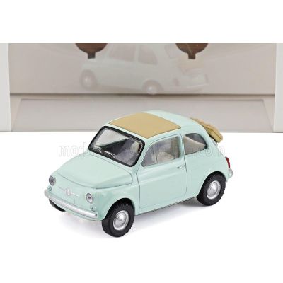 NOREV FIAT 500F 1965 - LIGHT BLUE 1/43