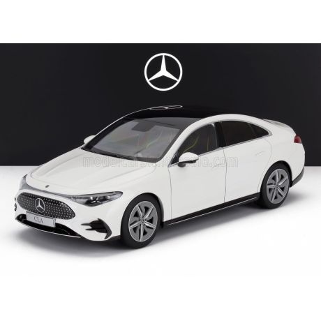 NZG MERCEDES BENZ CLA-CLASS (C174) BEV 2025 - POLAR WHITE 1/18