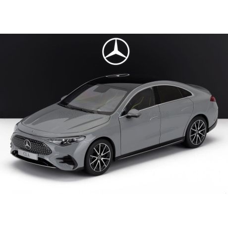 NZG MERCEDES BENZ CLA-CLASS (C174) BEV 2025 - ALPIN GREY 1/18