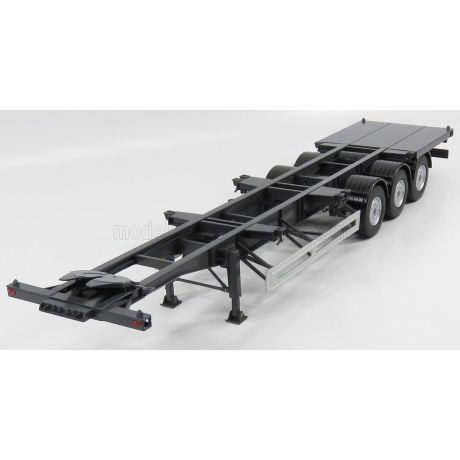 NZG ACCESSORIES TRAILER EUROPE FOR TRUCK - BLACK 1/18