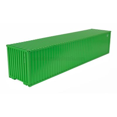 NZG ACCESSORIES INTERNATIONAL SEA-CONTAINER 40 FOR TRAILER - GREEN 1/18