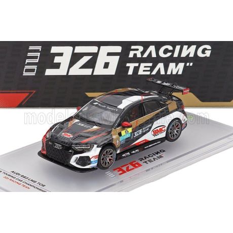 NZG AUDI A3 RS3 LMS N 326 CTCC RACING 2025 - BLACK WHITE YELLOW 1/64