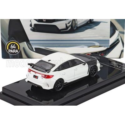 PARAGON MODELS HONDA CIVIC TYPE-R (FL5) LHD 2023 - WHITE BLACK 1/64