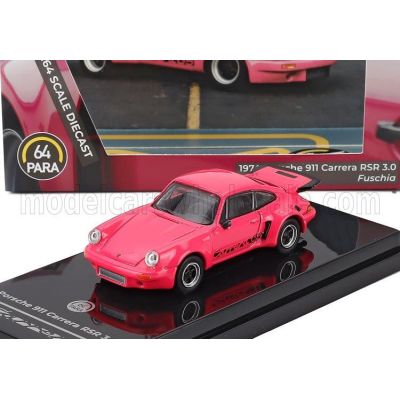 PARAGON MODELS PORSCHE 911 930 CARRERA RSR 3.8 COUPE LHD 1974 - FUCSIA 1/64