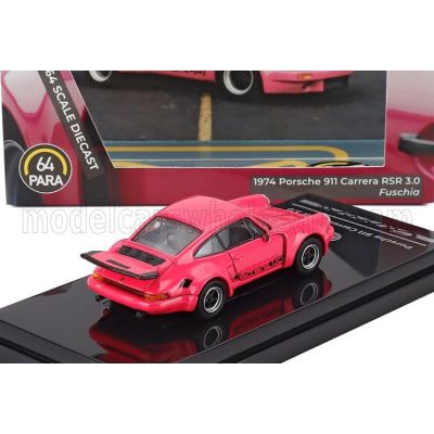 PARAGON MODELS PORSCHE 911 930 CARRERA RSR 3.8 COUPE LHD 1974 - FUCSIA 1/64