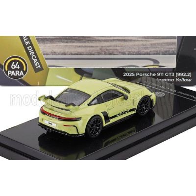 PARAGON MODELS PORSCHE 911 992-2 GT3 COUPE LHD 2024 - YELLOW 1/64