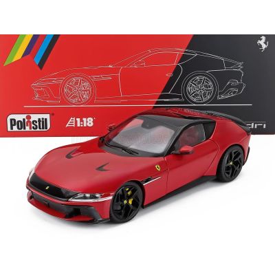POLISTIL FERRARI 12CILINDRI 2024 - WITH SHOWCASE - NUMBERED ONE BY ONE - ROSSO CORSA - RED 1/18